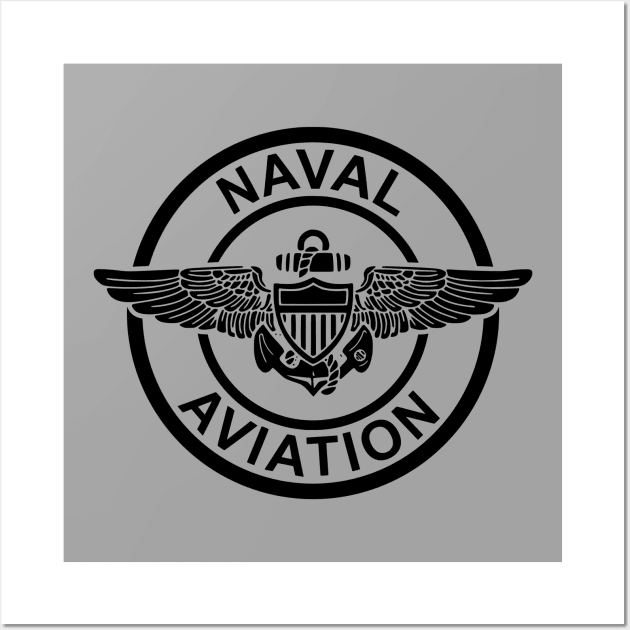 Naval Aviation Pilot Wings (subdued) Wall Art by TCP